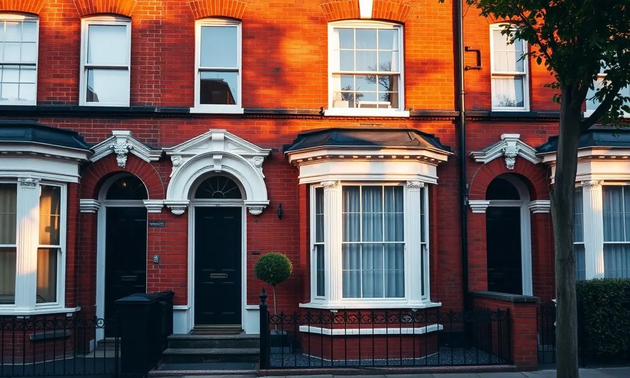 Victorian terrace in London — subject property of the sample analysis report